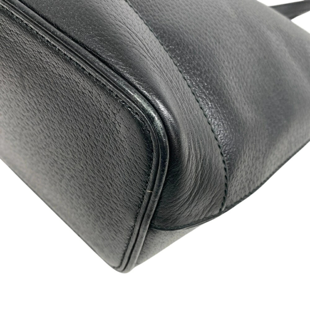 GUCCI Double GG Tote Bag Handbag Shoulder Laptop Black - Picture 5 of 10